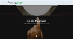 Desktop Screenshot of focuswise.com