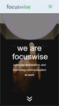 Mobile Screenshot of focuswise.com
